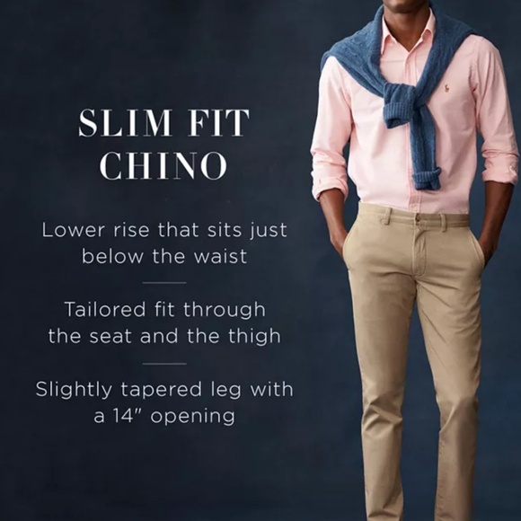 NWT RALPH LAUREN WHITE CHINOS 32 x 32 - Picture 2 of 12